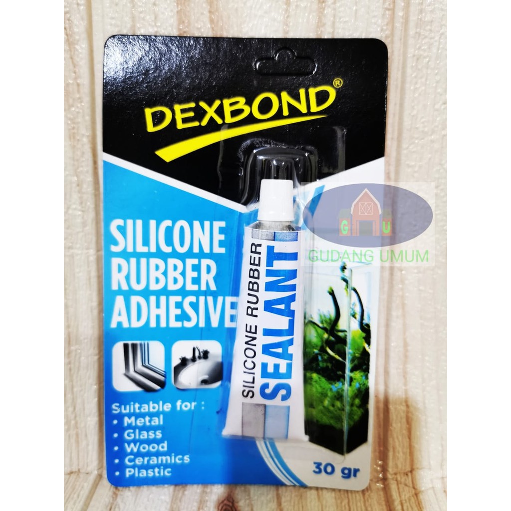 

Lem Kaca 30 Grm DEXBOND- Lem Karet Kayu Plastik Canvas Ceramic