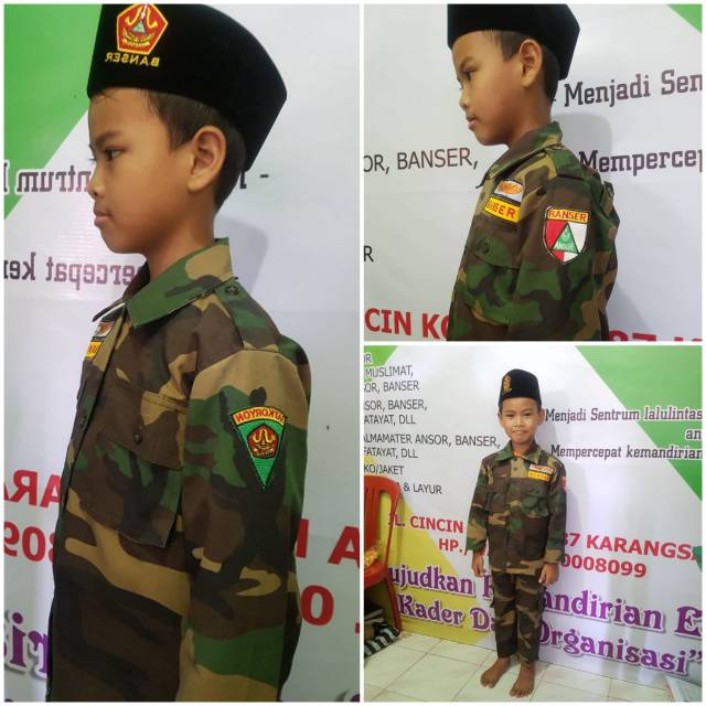 Seragam PDL BANSER Anak