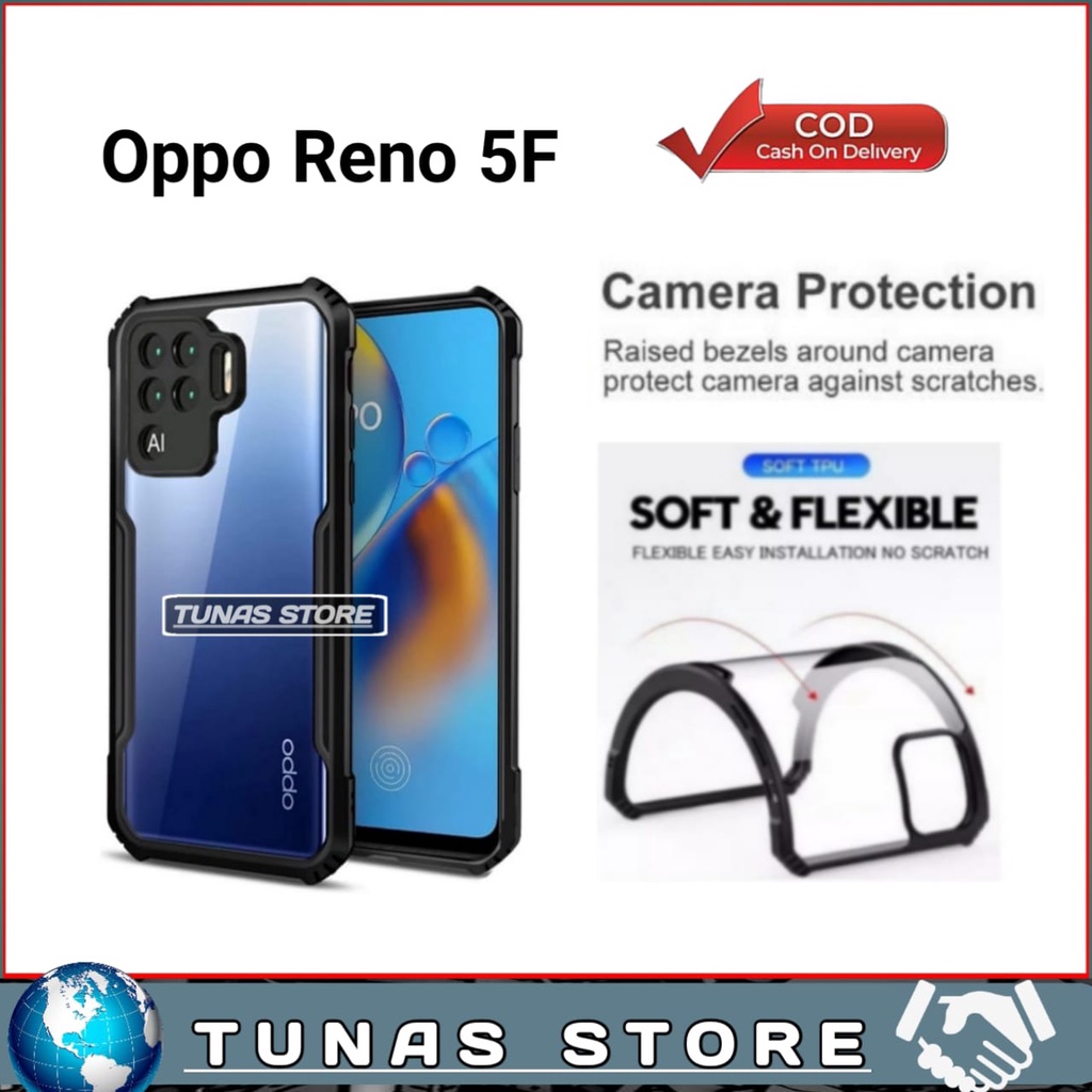 Casing Hard case Oppo Reno 5F Oppo A94 4G Case Transparant