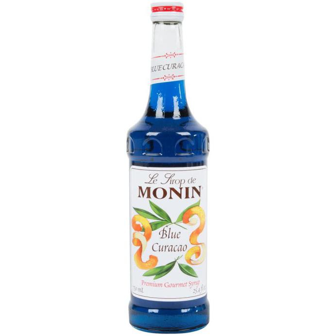 

BLUE CURACAO SYRUP MERK MONIN