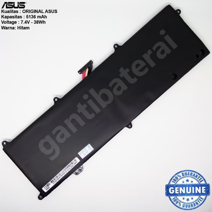 Original Baterai Asus VivoBook X201 X201E S200E C21-X202 F201 F201E