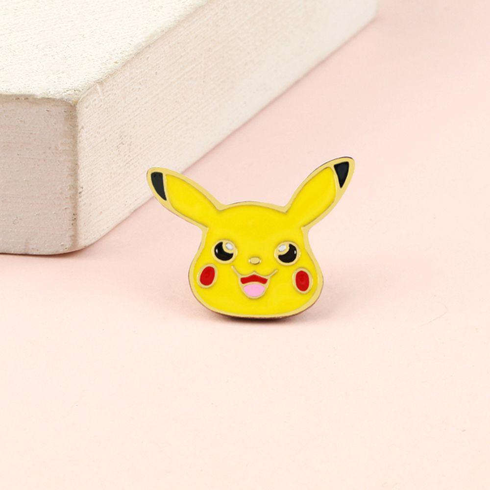 Lanfy Pokemon Badge Aksesoris Ransel Jaket Pin Pakaian Dekorasi Kartun Decor Badge Enamel Bros