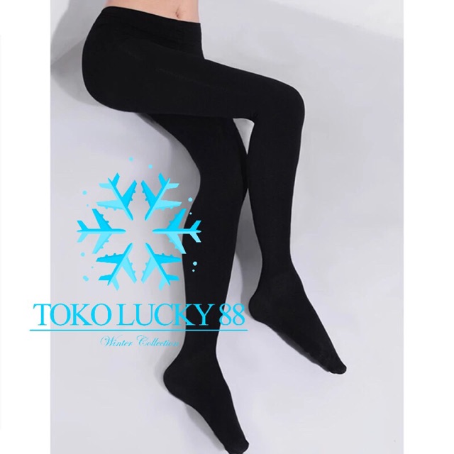 IMPORT MOLLAD Stocking Thermal Medium Celana Full Lapis Fleece (bukan bulu)