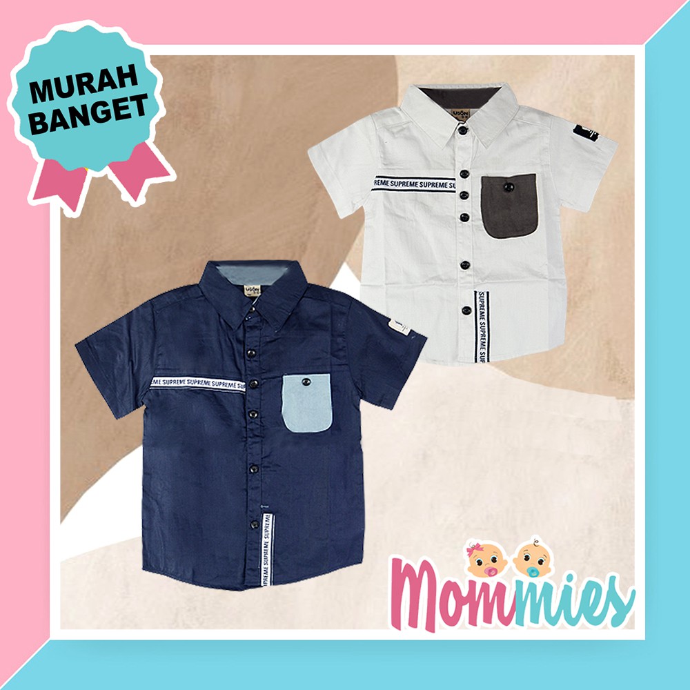 Baju Kemeja Anak Cowok Lengan Pendek USON 1K2663BC