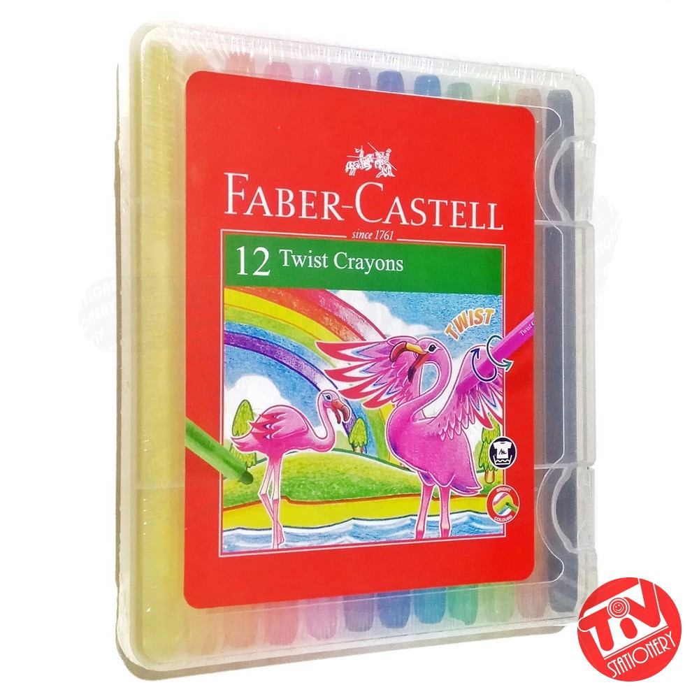 

Crayon Faber Castell Twist 12 Warna