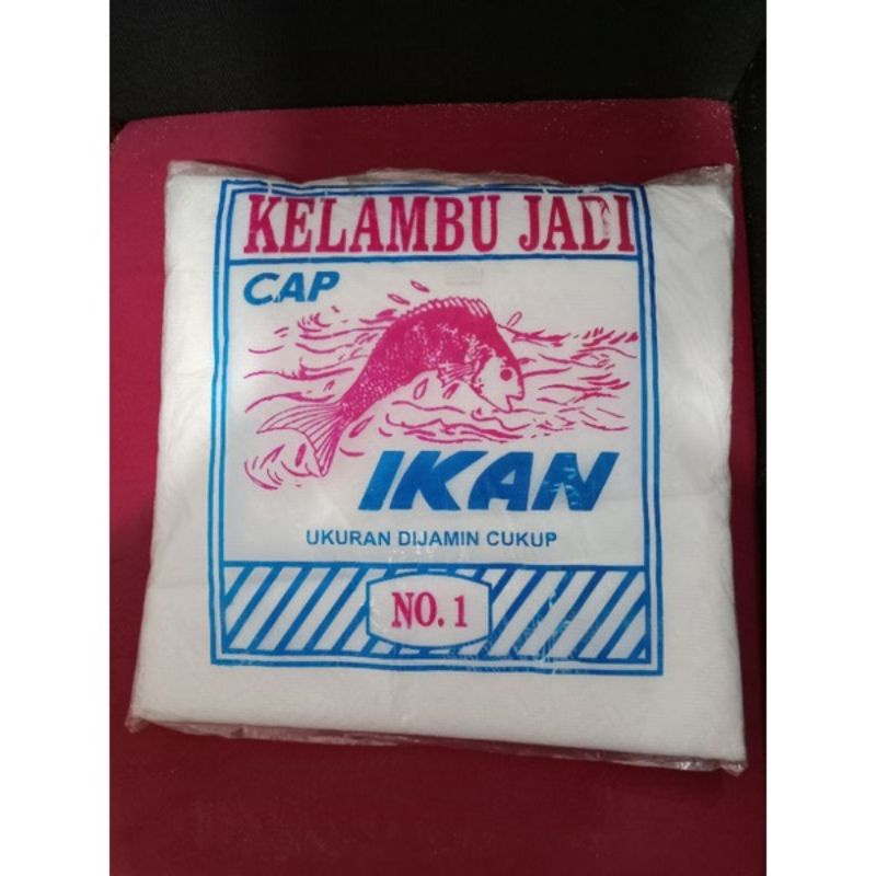 Kelambu jadi no 1 cap ikan