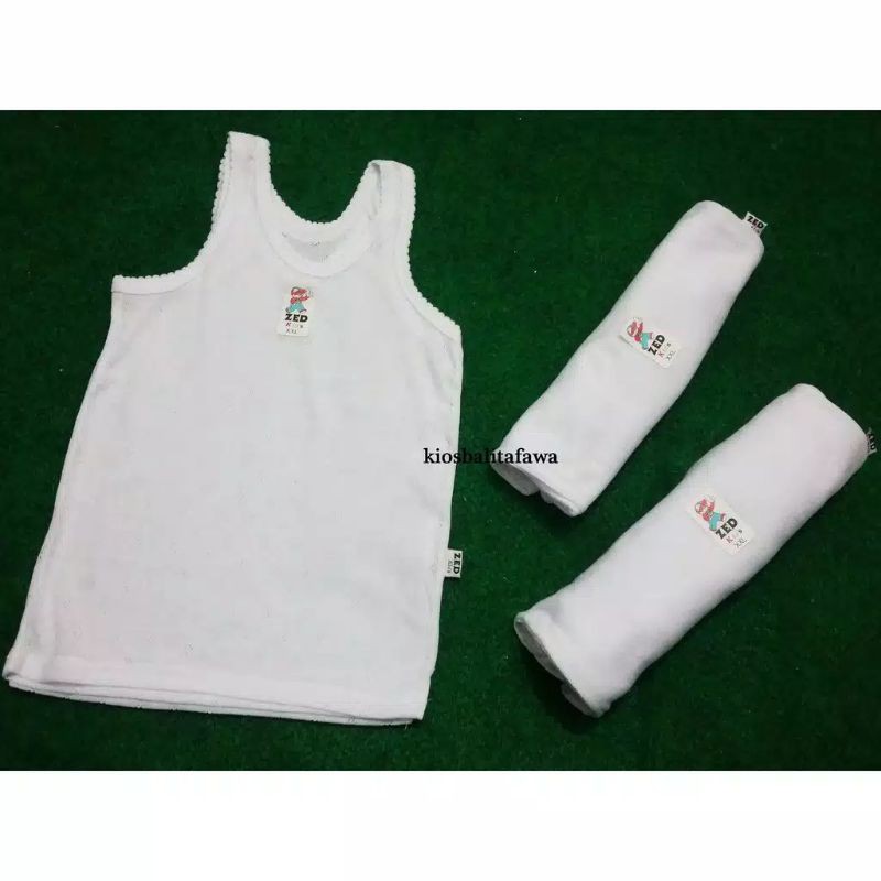 SINGLET bayi / single ukur S size 0_12 bulan zed kida baby kaos dalam