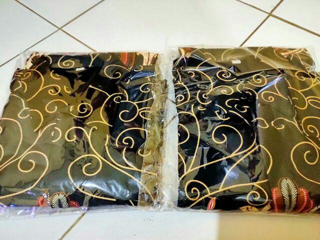 Kemeja Batik Semi Sutra Silky Premium Puring Istimewa
