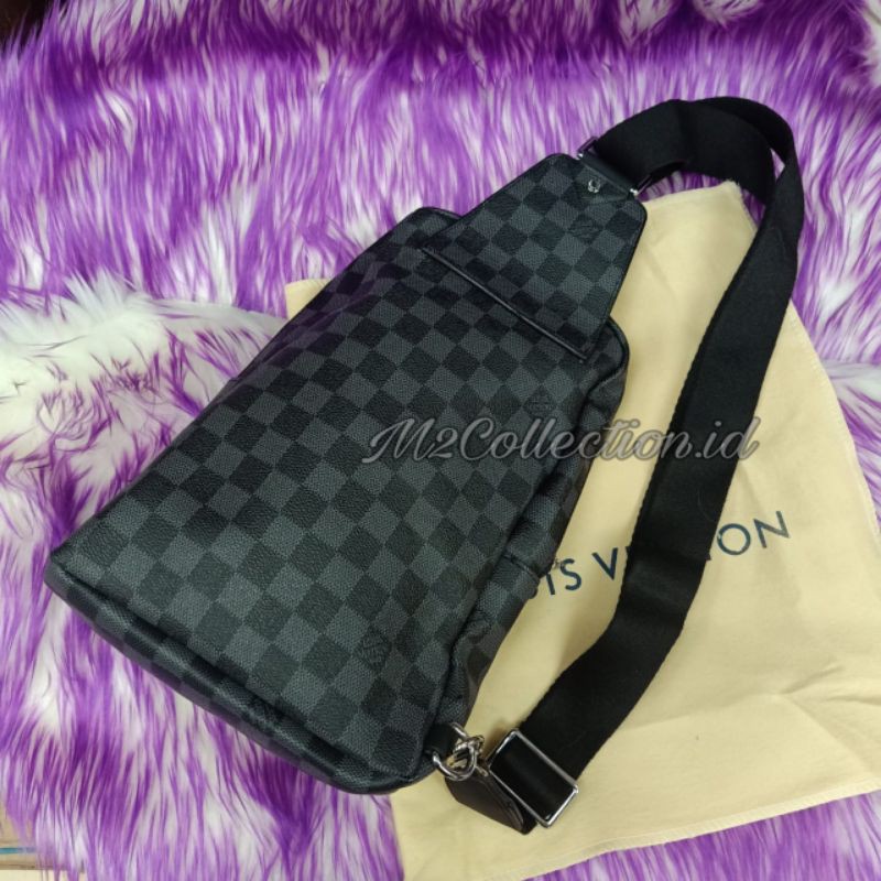 Body Bag LV Avenue Grafithie Sling Bag Premium Quality