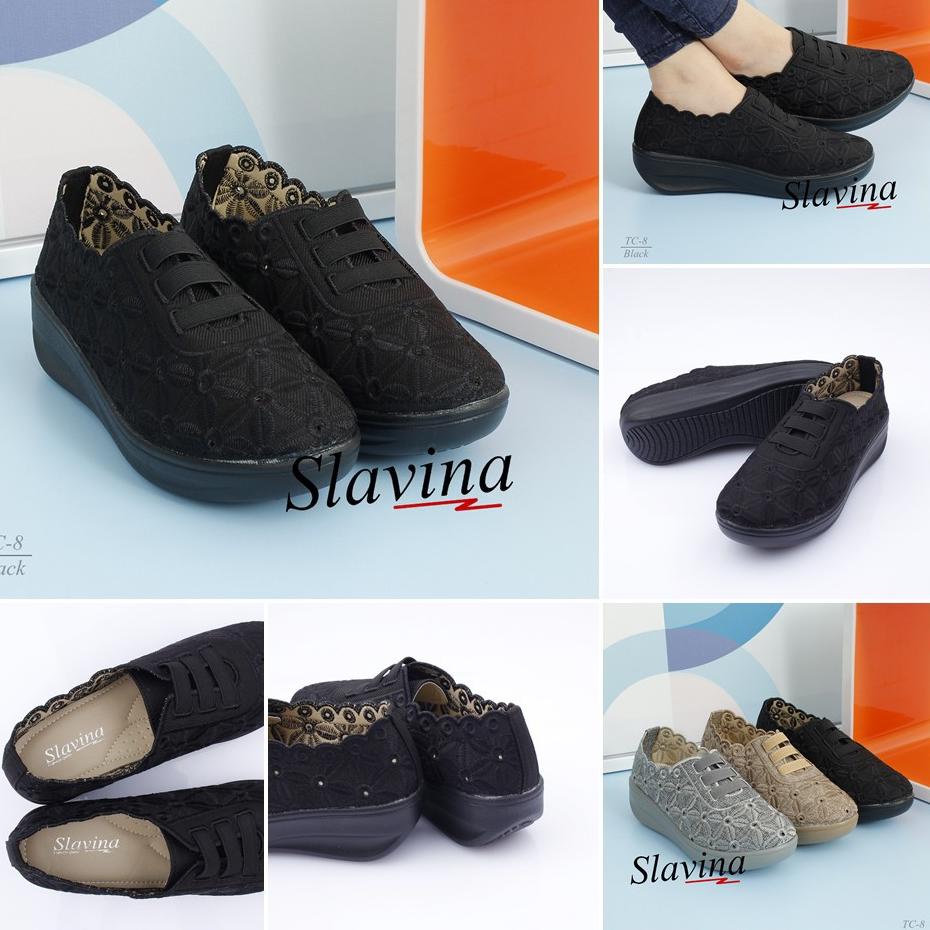 Bagus Banget - Sepatu Wanita Slavina Wedges TC-8