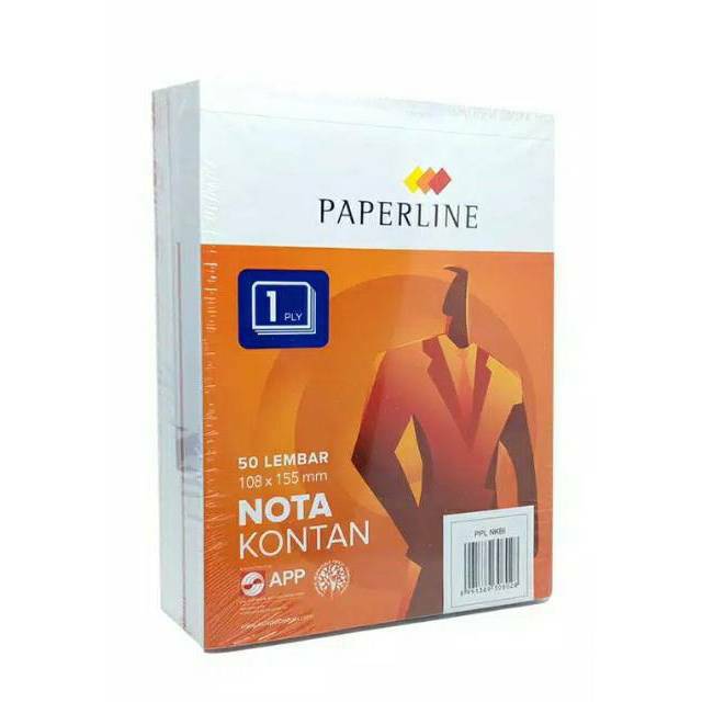 Nota Kontan Paperline Kecil 1 Ply