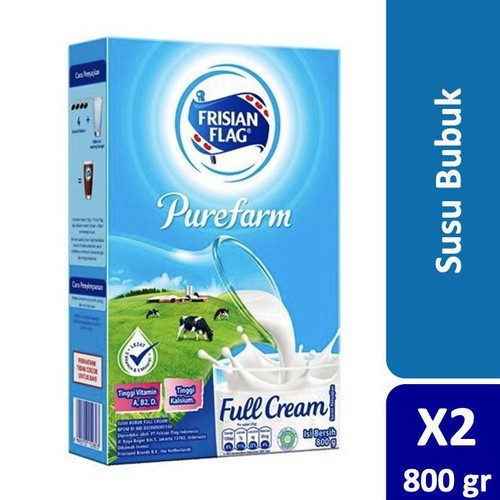 

Frisian Flag Fullcream Purefarm 800g