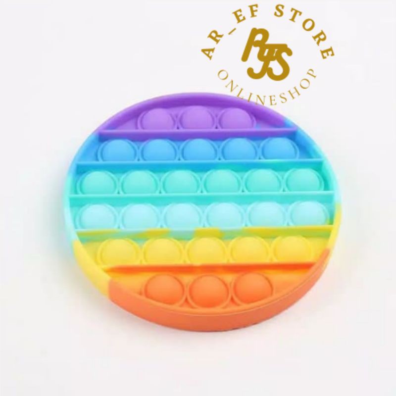

Pop it Rainbow Ready Stok Murah Popit Bubble Toy Penghilang Stress Untuk Anak
