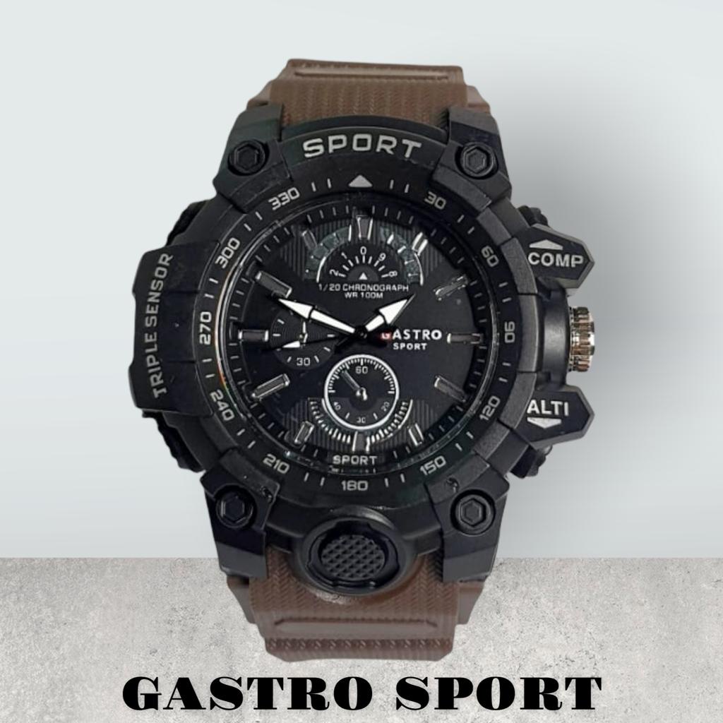 Jam Tangan Pria Gastro Sport Tali Rubber Jam Tangan Analog Jam Tangan Fashion Sport