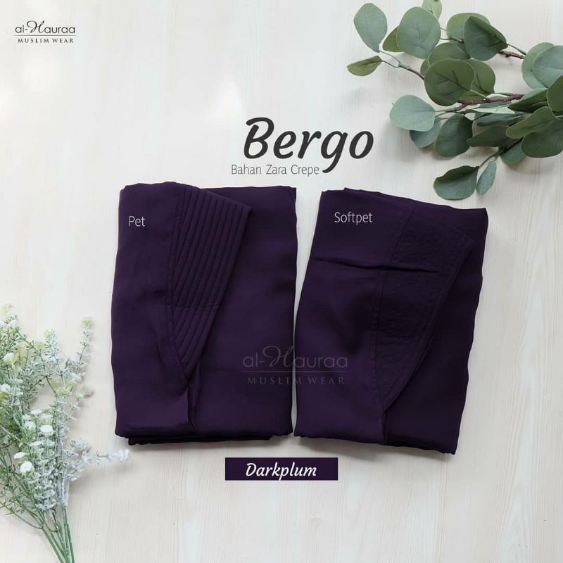 Bergo Zara Crepe Al Hauraa - Bergo Zara Crepe - Bergo Crepe - Bergo Al Hauraa