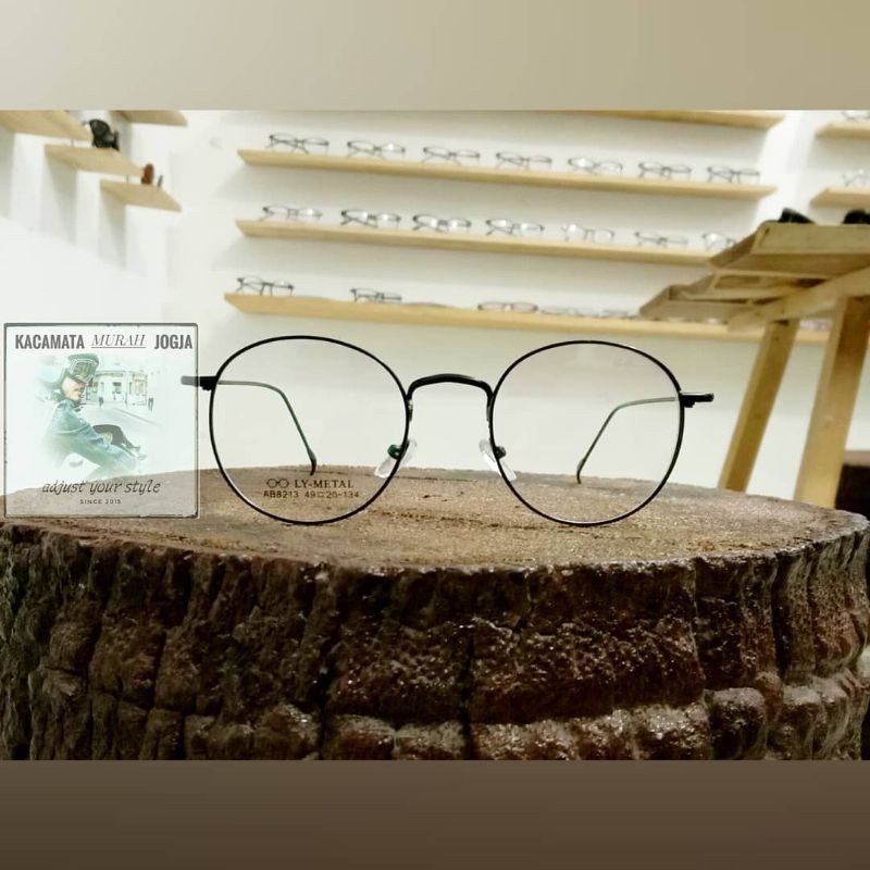 Frame Kacamata Bulat