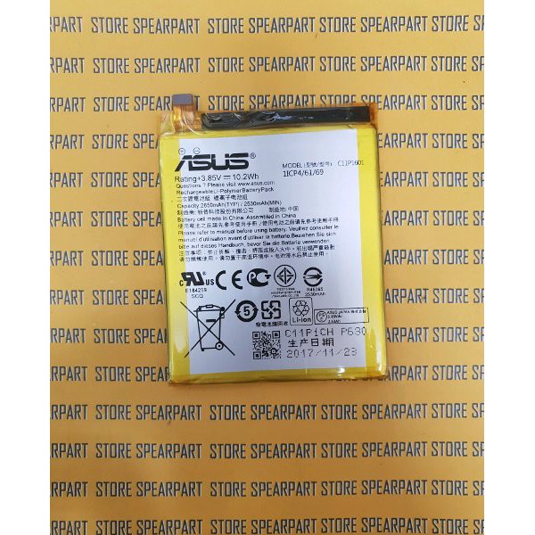 Batre Baterai Batrai Batere Battery Asus Zenfone 3 5.2 Inch ZE520KL Original