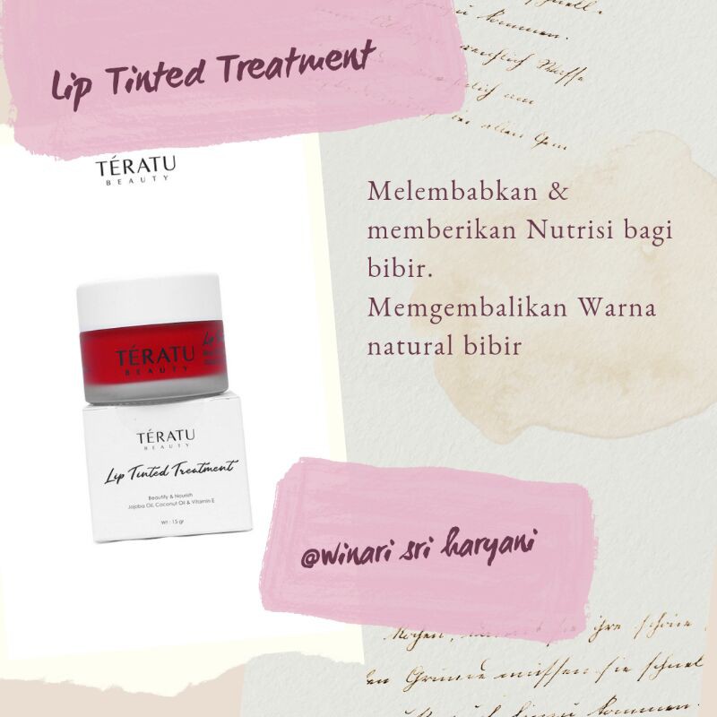 Teratu Beauty - Lip Tinted Treatment