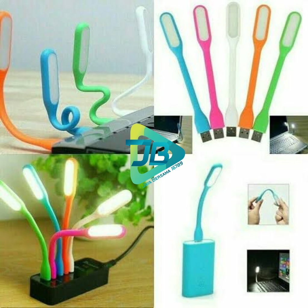 LAMPU LED SIKAT GIGI USB FLEXIBEL Emergensi/BACA/TIDUR/Emergeny Lamp TERANG NON PACKING ORIGINAL JB5199