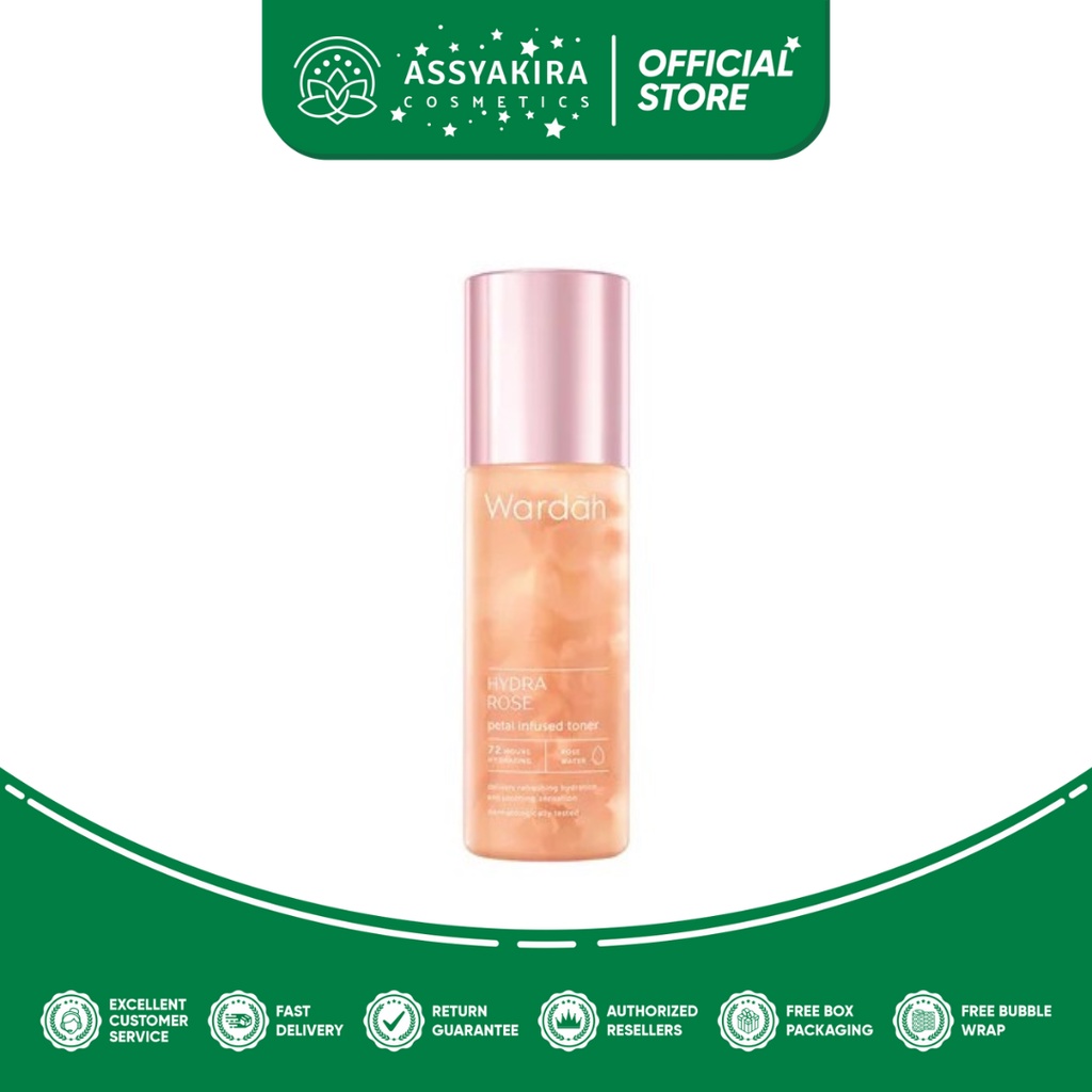 Wardah Hydra Rose Petal Infused Toner 100ml