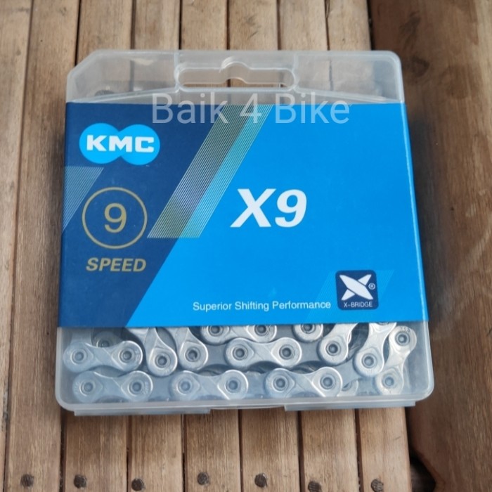 Rantai sepeda 9 speed KMC