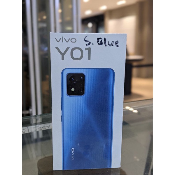 vivo y 01 ram 2/32Gb new garansi resmi 12bln