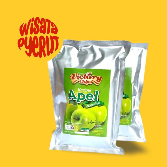 

KERIPIK APEL MANALAGI VICTORY CHIPS 100 GR