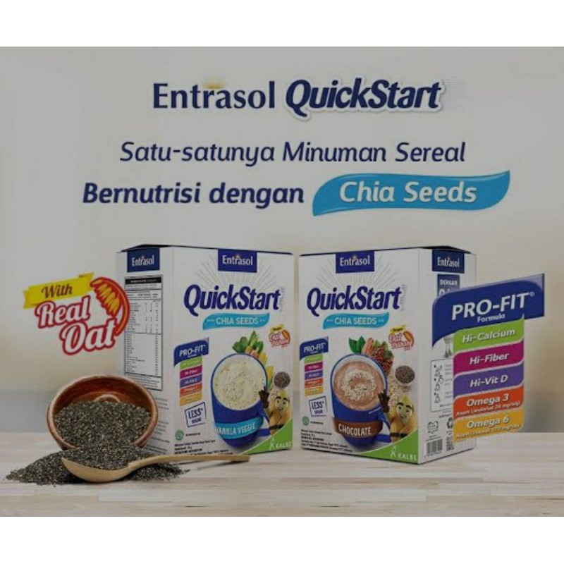 

Entrasol Quickstart with chia seed ( Sarapan Sehat ) 5x30gr