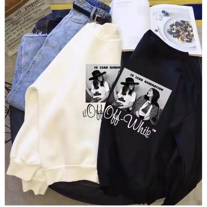 SWEATER WANITA OFF-WHITE