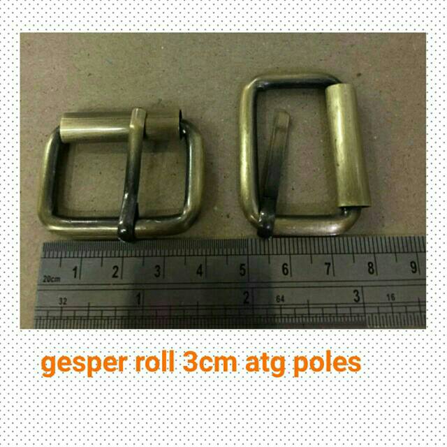 12pcs Gesper roll 2,5cm dan 3cm