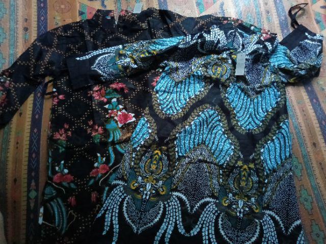 Tunik Batik Wanita/ Atasan Batik Wanita Modern Lengan Panjang Baju