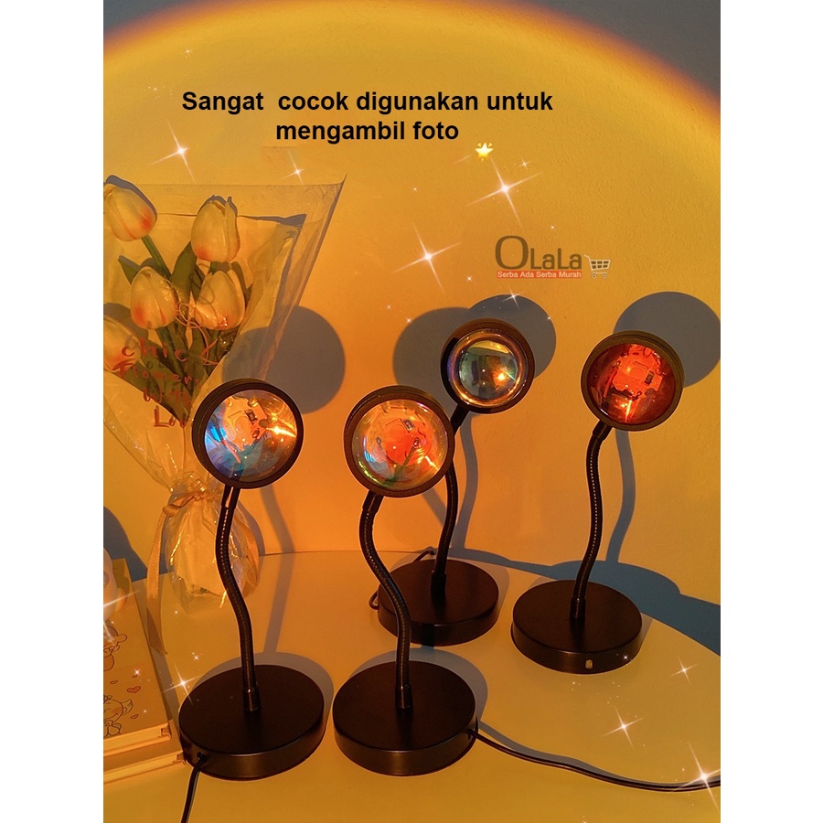 Lampu Sunset Lampu Fill Proyektor Lampu Tidur Led OLL-RLD3