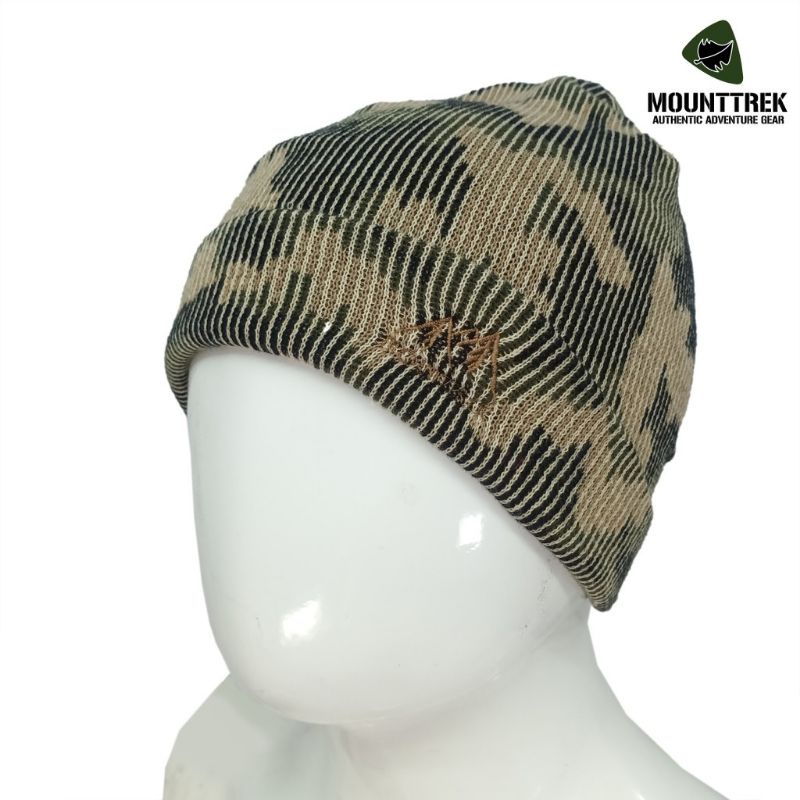 Topi Kupluk MOUNT TREK BN0065 - Beanie Hat Pria Mount Trek 100℅ Original