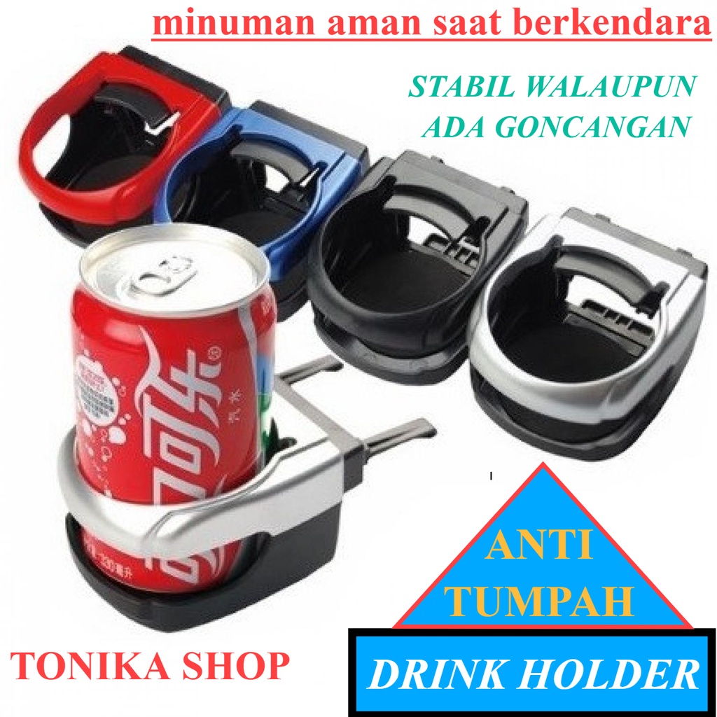 Cup Holder Minuman AC Vent Mobil Drink Botol Dingin Tempat Minuman Kaleng Mobil