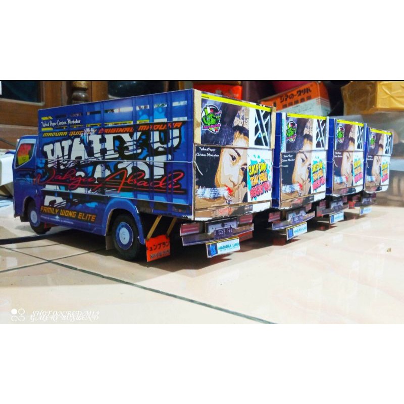 truk jumbo oleng parah /termurah terlaris /koleksi dan mainan anak /miniatur truk oleng