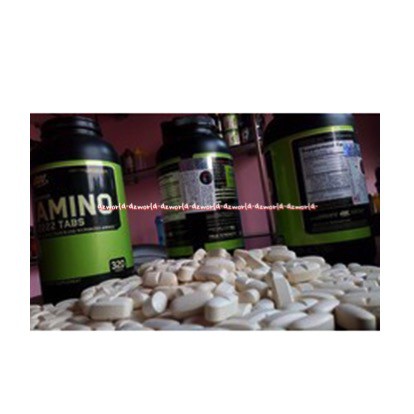 On Optimum 320tabletNutrition Amino 2222 Tabs Suplemen Makanan Untuk Fitness Olah Raga Optinum