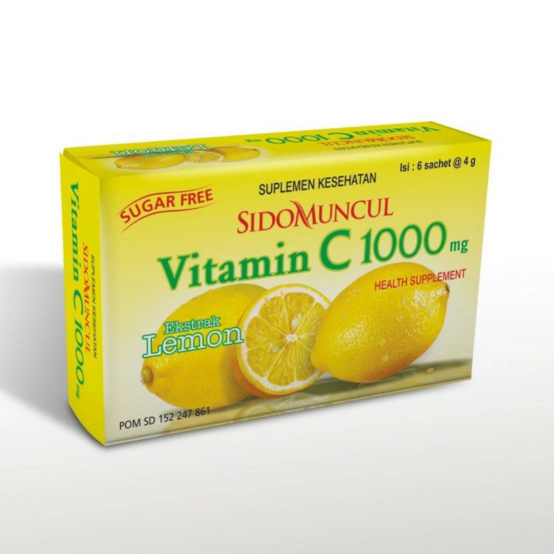 

Minuman Bubuk Vitamin C 1000 SidoMuncul
