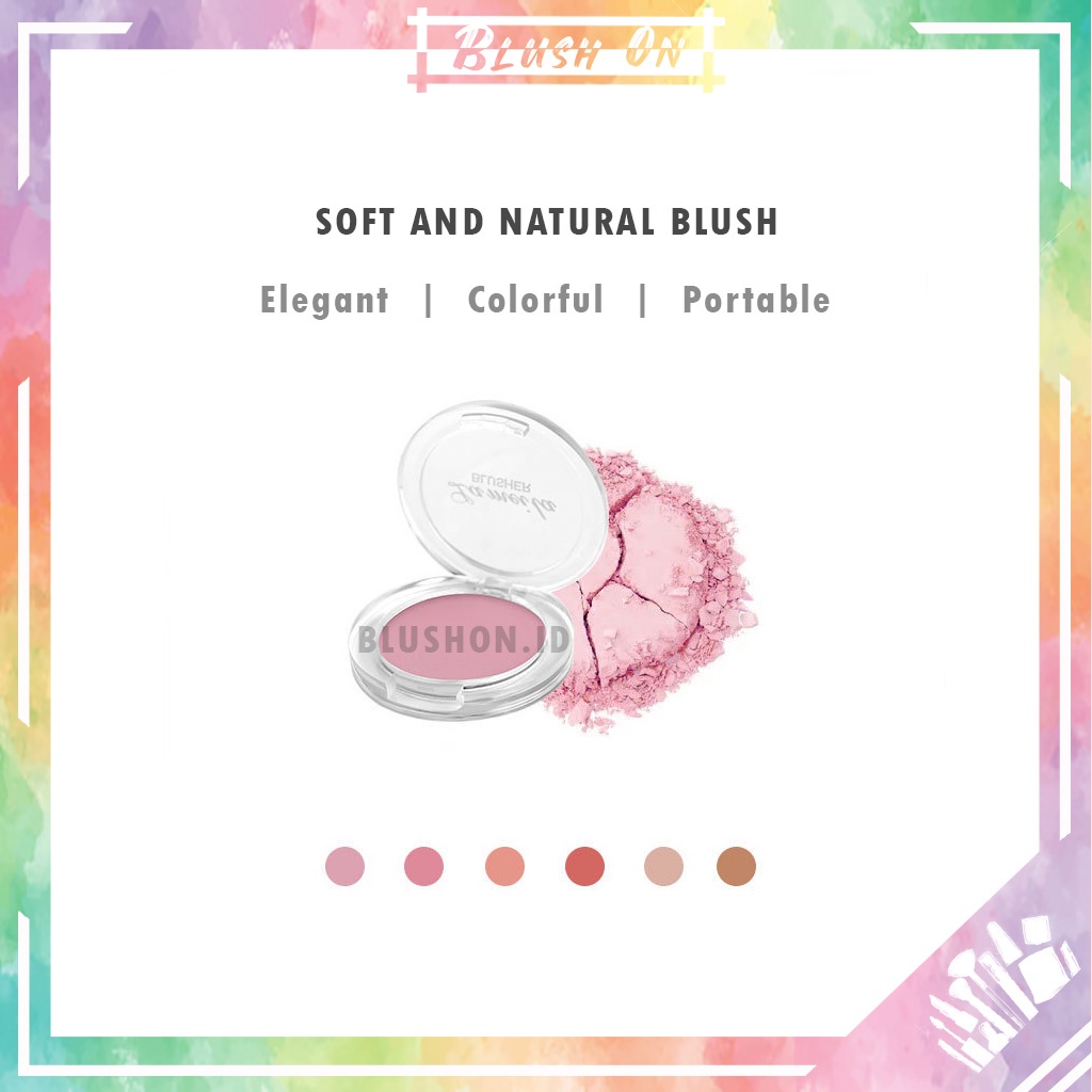 LAMEILA Blush On Matte Pallete Waterproof Anti Air dan Tahan Lama 3040