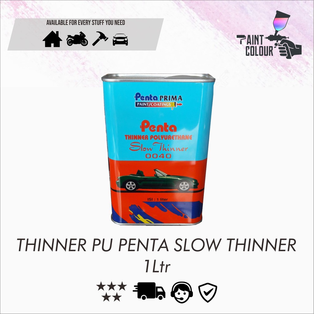 THINNER PU PENTA SLOW THINNER 0040 1 LITER
