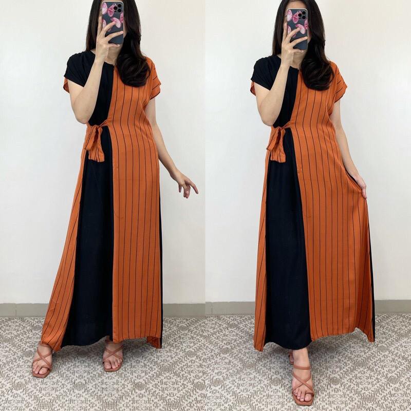 Dolce Inces Homedress - Daster Busui Mata Kaki By DolceDress