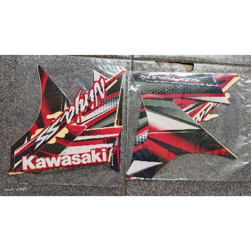 striping ninja ss merah 2013//stiker ninja ss