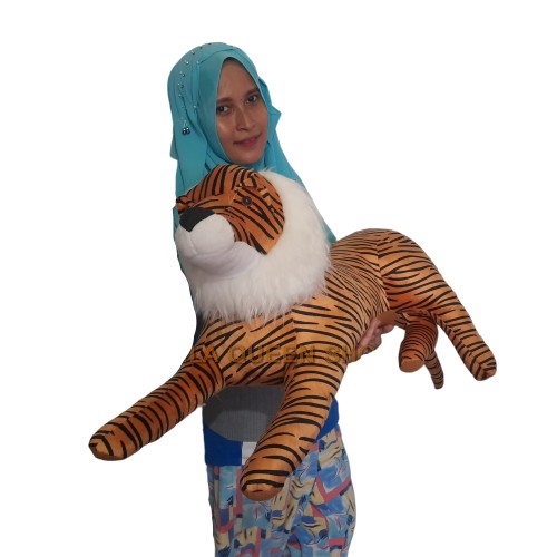 Boneka macan harimau SINGA belang jumbo murah