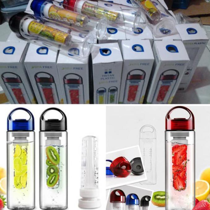 Botol Minum Infused Water / Infused Bottle / Tritan BPA FREE