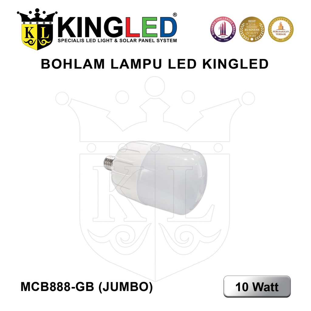 KINGLED Lampu Bola LED Capsule JUMBO 5 Watt / 10 Watt / 20 Watt