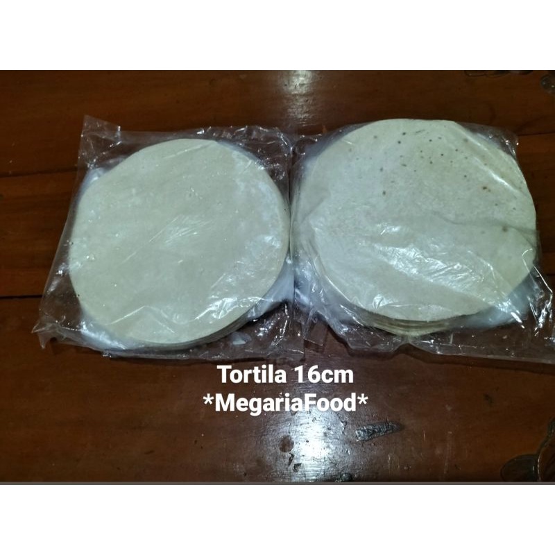 

Tortila Kulit Kebab 16cm isi 20 Lembar Tortila Murah Enak Crispy