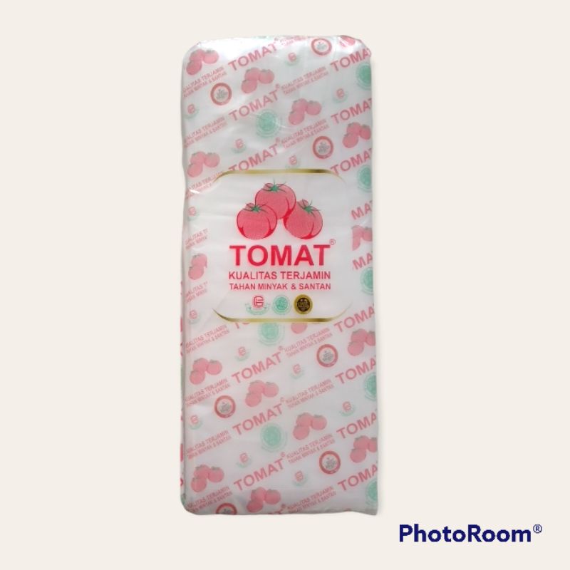 Plastik tomat / plastik minyak / plastik kemasan ukuran 10x25