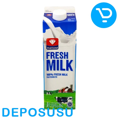 

DIAMOND Fresh milk 946ml ( Chocolate / Fullcream / Strawberry / Lowfat / Nonfat )