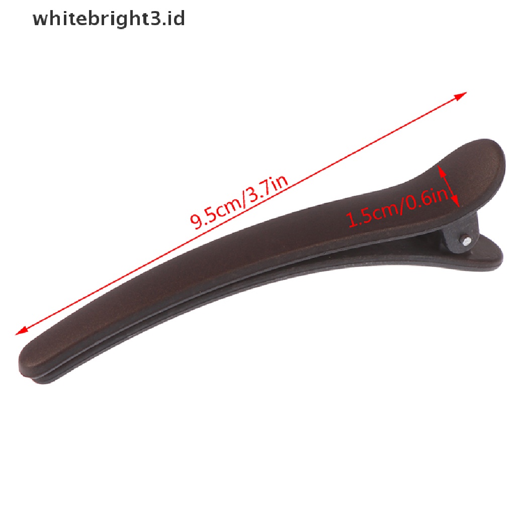 (whitebright3.id) 1pc Jepit Rambut Buaya Anti Slip Bahan Plastik Untuk Wanita