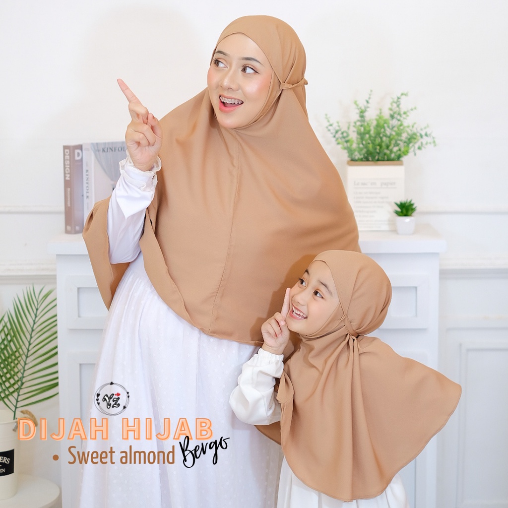 dijah daily hijab bergo maryam