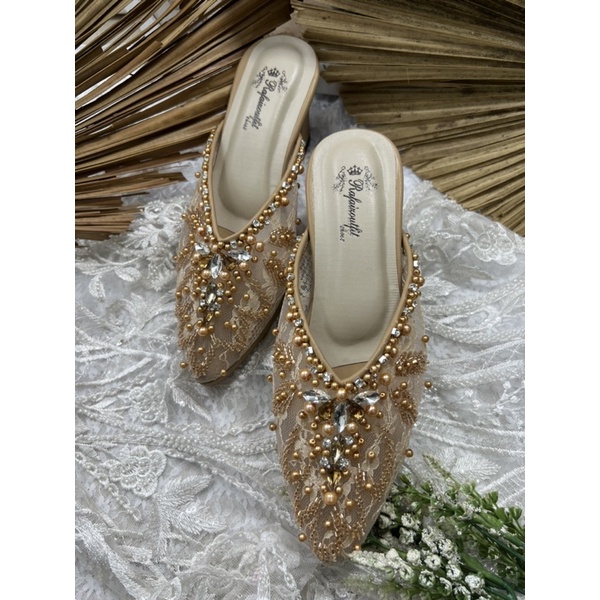 sepatu Rafaizoutfit sepatu wedding Alena nude tinggi 7cm tahu